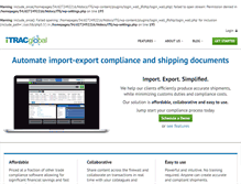 Tablet Screenshot of itracglobal.com